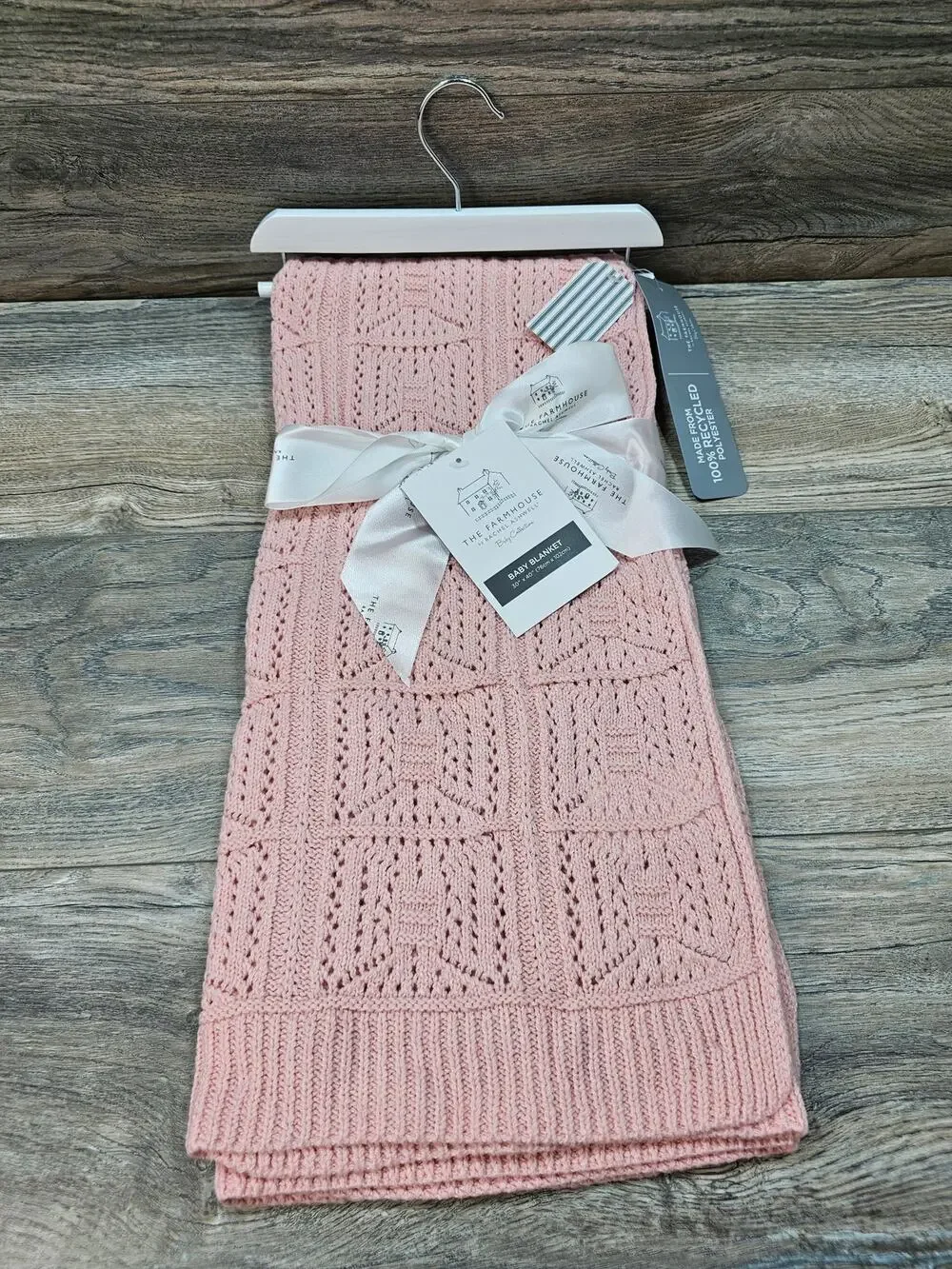 Rachel Ashwell The Farmhouse Knit Baby Blanket